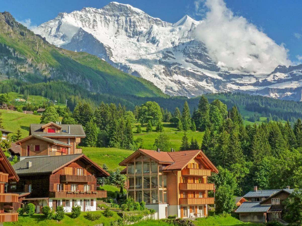 Apartment Fortuna By Interhome Wengen Exterior photo