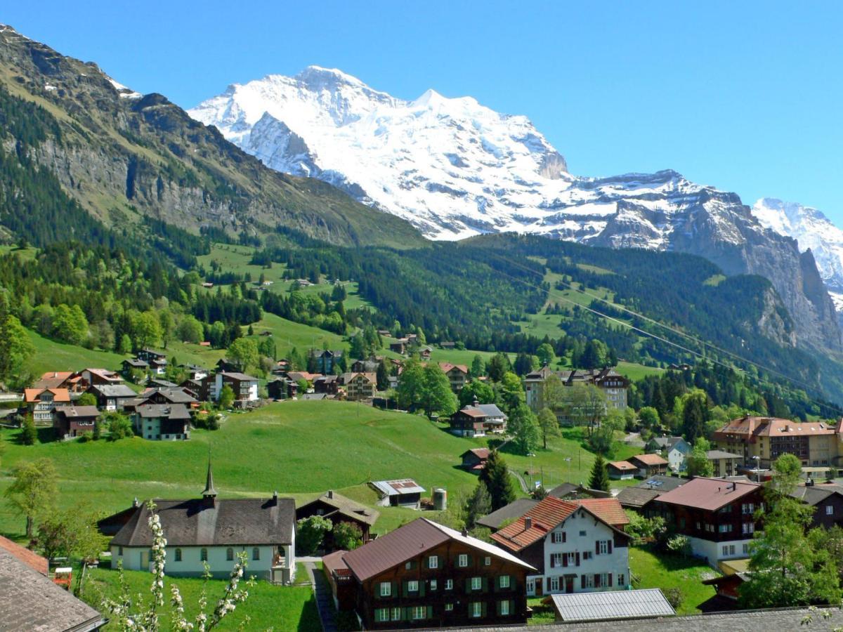 Apartment Fortuna By Interhome Wengen Exterior photo